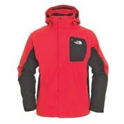 The North Face Mens Atlas Triclimate Jacket, Red / Black